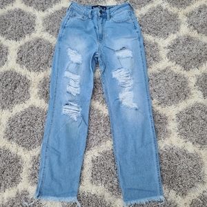 Hollister Distressed Skinny Jeans Size 1R